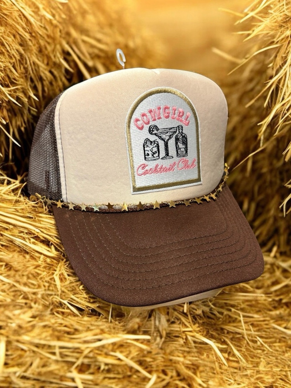 Cowgirl Cocktail Club Country Western Trucker Hat